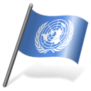 United Nations Flag 3 Emoticon